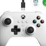 8Bitdo Ultimate Wired, Xbox Series X|S, Xbox One, PC, Hall-Effect, Fehér, Vezetékes kontroller - 8Bi fotó