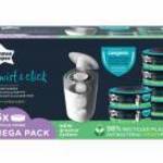 Tommee Tippee pelenkacsomagoló utántöltő - Twist and Click és Sangenic TEC citrus 6db fotó