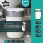 Tommee Tippee pelenkacsomagoló utántöltő 4db, pelenkatároló szemetessel Twist & Click fotó