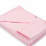 Gyermek frottír törölköző és kapucnival New Baby BASIC 100x100 rózsaszín - NEW BABY fotó