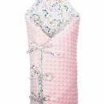 Luxus megkötős pólya Minka New Baby Áfonya 75x75 cm - NEW BABY fotó