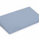 Muszelin Baba párna huzat- ék alakú New Baby STANDARD 59x37cm blue - NEW BABY fotó