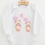 Baba body nyomtatással New Baby Love Bears - NEW BABY fotó