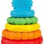Baby Einstein Rágóka építőjáték, 2in1 Stack & Teethe™, 0 hó+ fotó