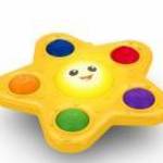 Baby Einstein Aktív játék tapadókoronggal, Pop & Glow Starfish™, 6 hó+ fotó