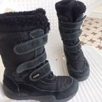 35-ös Primigi goretexes bundás, tépőzáras lány bőr csizma fotó