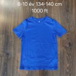 H&M kék rövid ujjú póló 8-10 év 134-140 cm fotó