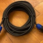 Speakon csatlakozós hangfal kábel 2x1mm2 réz 8 méter 1Ft-ról fotó