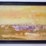 Bulik Csilla kortárs művész és művészet-terapeuta Forróság c. festménye 50 x 70 cm fotó