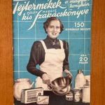 1937 Fülöp Margit: Tejtermékek a magyar konyhára.150 kipróbált recept. - HIBÁTLAN állapotban fotó