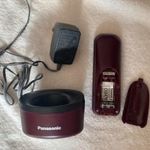 Panasonic hordozható vezetékes telefon fotó