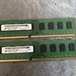 MT 2x4GB DDR3 RAM memória 1Ft-ról fotó