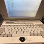 Siemens-Nixdorf 486 retro laptop fotó