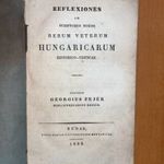 1839 Fejér Magyar őstörténeti kúltfők kritkai kérdései -őstörténeti tanulmány kétnyelvű RITKASÁG fotó