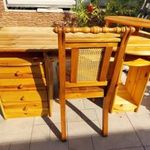 Eladó 2 db teljesen egyforma Vanessa fenyő íróasztal. SZÉKKEL .RS bútor. Ár/ 1db. Bútor nagyon szép fotó