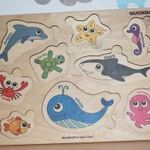 QUOKKA Montessori fa kirakós játékok - fotó