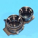 Mamiya sekor 2.8/80mm TLR objektív "blue dot" gombás fotó