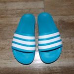 Eredeti ADIDAS kék gyerek papucs UK 1 EU 33 fotó