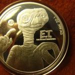 Niue nagyméretű ezüst 2 dollár 2022 PROOF, kapszula 31.1 gramm 0.999 39 mm E.T. ritka! fotó