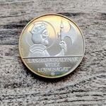 Ezüst Pénz emlékérem Szent László "Magyar Szentek I." Ag925% 32, 41g 40 mm proof/UNC R! 1 FORINTRÓL! fotó