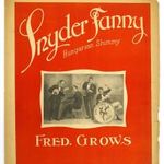 KOTTA Snyder Fanny. Hungarian Shimmy. Fred. Grows. Bp., é.n., Rózsavölgyi és Társa. fotó