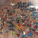 LEGO csomag figurák , kerekek , krokodilok, cápák, polip stb. fotó