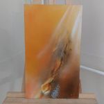 (K) Dani Tamás Szélben c absztrakt festménye 30x50 cm fotó