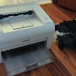 HP 1610 lézernyomtató + 3db toner fotó