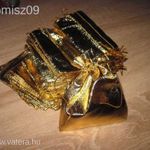 Arany színű Ajándék Tasak 12 X 10 cm fotó