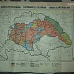 Egy ritka térkép 1943-ból: Magyarország lótenyésztési tenyész körzetei. fotó