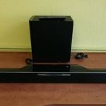 LG HLB54S-DP Ultra Slim Blu-Ray Sound Bar + SHS54-A Easy Home Theater Active Subwoofer fotó