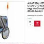 Kutyarampa és kutyaszállító utánfutó eladó. fotó