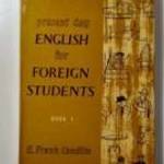 Present Day English for Foreign Students Book 1. (1973) 8kép+tartalom fotó