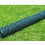 vidaXL zöld PVC-bevonatú csirkeháló drótkerítés 25 x 0, 5 m fotó