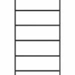 vidaXL tolóajtó vasalatokkal 102x205 cm ESG üveg&alumínium fotó
