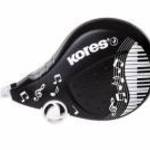 Hibajavító roller, 4, 2 mm x 8 m, KORES "Scooter Black&White", vegyes fotó