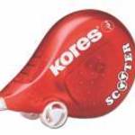 Hibajavító roller, 4, 2 mm x 8 m, KORES "Scooter", piros fotó