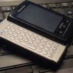 Sony Ericsson Xperia X10 mini pro retró okostelefon fotó