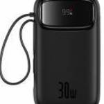 Baseus PPQD4-20C Lítium-polimer (LiPo) 20000 mAh Fekete fotó