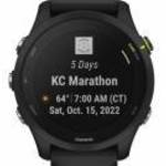 Garmin Forerunner 255 Music 3, 3 cm (1.3") MIP 46 mm 260 x 260 px Touch Fekete Wi-Fi GPS okosóra fotó