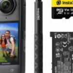 Insta360 X4 Adventure Bundle fényképezőgép sportfotózáshoz 72 MP 8K Ultra HD CMOS 25, 4 / 2 mm (1 / 2 fotó