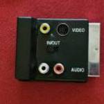 Scart - S-video, kompozit video és audio (RCA) elosztó-adapter fotó