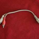 RCA - 3.5 jack (sztereó) adapter fotó