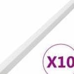 vidaXL PVC kábelcsatornák 150 x 50 mm 10 m fotó