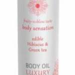 Luxury body oil edible - Hibiskus & Green Tea 75ml fotó