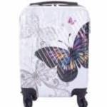 Kabin bőrönd pillangó mintás xs méret 40x30x20 cm Wizzair ingyenes - Leonardo da Vinci fotó