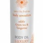 Luxury body oil edible - Green tea & Tangerine 75ml - HOT fotó