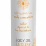 Luxury body oil edible - Apricot & Sea Buckthorn 75ml - HOT fotó