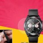 TPU okosóra képernyővédő fólia - CLEAR - 1db, törlőkendővel - A TELJES ELŐLAPOT VÉDI! - HUAWEI Watch fotó