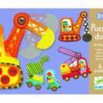 Djeco - Járművek puzzle 6 db-os fotó